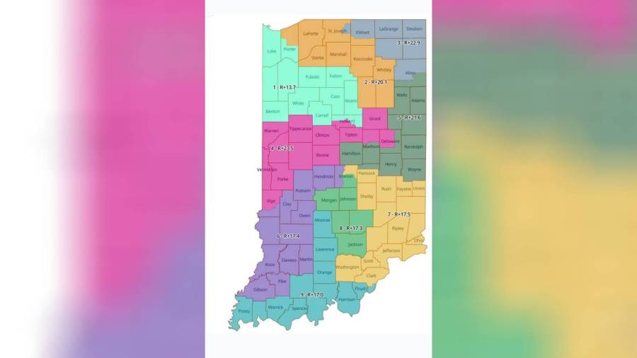 New redistricting map circulating among some Indiana Republicans would change districts