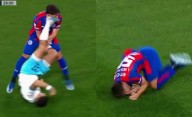 ¡No cobró ni falta! La brutal patada en un clásico del fútbol argentino que terminó sin sanción