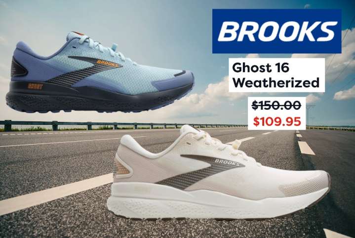 Brooks Ghost 16 Weatherized running shoes 27% off
