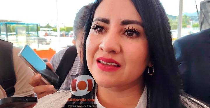 Asegura Gladyz Butanda trabajo normal en el teleférico de Uruapan; es una manifestación simbólica en la estación 3, dice