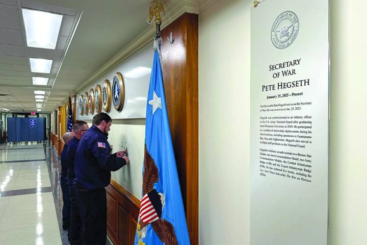 What's in a name? The Department of Defense becomes the Department of War