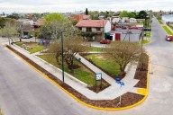 Lanús Gobierno inauguró una nueva plaza en Donato Álvarez y Pirovano, Monte Chingolo
