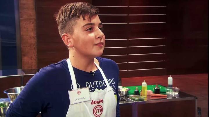 Juanjo Bona ya conquistó 'MasterChef': así fue su paso por el Junior