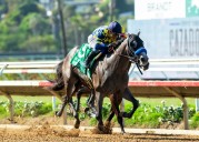 Bottle of Rouge finishes strong, wins Del Mar Debutante