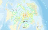 Sismo de magnitud 6.9 sacude las costas del centro de Filipinas