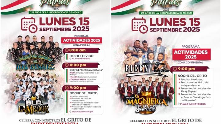 Atenea Gómez invita a la comunidad isleña a disfrutar de la ceremonia del grito