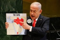 Netanyahu says Israel 'must finish the job' against Hamas in Gaza, dozens of delegates walk out
