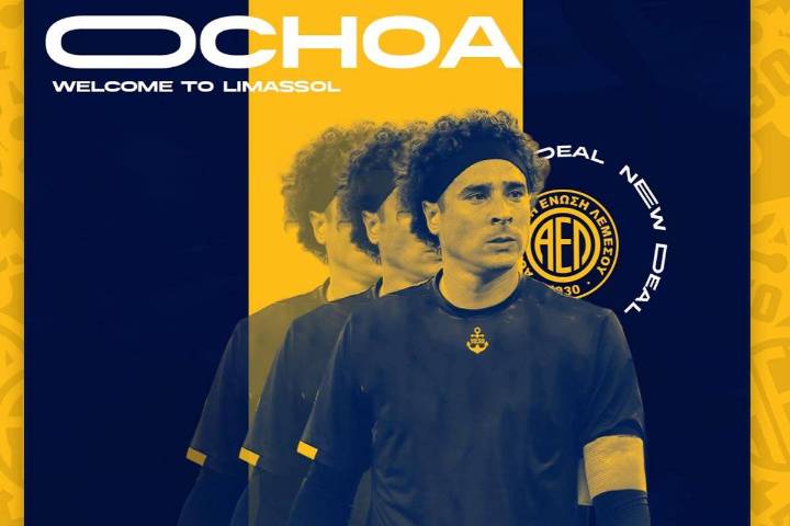 ¡Memo Ochoa ya tiene equipo y se acerca a su sexto Mundial!... AEL Limassol, de la Primera División de Chipre su nueva casa