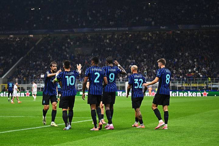 Inter vence sin problemas a Slavia Praga y sigue firme en la fase liga de la UEFA Champions League