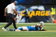 Chargers' Najee Harris injures Achilles tendon during non