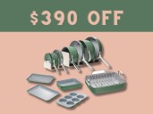 The Fall Reset Bundle from Caraway is $390 off during a limited