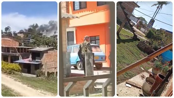 Escalada terrorista en seis municipios del Cauca deja un muerto, viviendas afectadas y familias confinadas