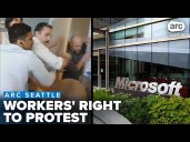 What rights do employees have to protest at their workplace? Business expert weighs in