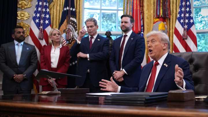 Trump declares new tariffs on drugs, trucks, furniture