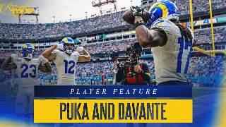 Feature: Puka Nacua-Davante Adams tandem off to a 'good start' through first two weeks of season