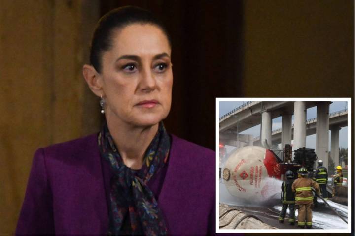 Sheinbaum se solidariza con quienes perdieron a un familiar por explosión de pipa en Iztapalapa