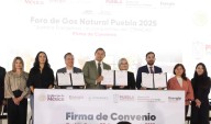 Firman convenio con Cenagas para aprovechar gasoductos en favor del desarrollo sostenible en Puebla