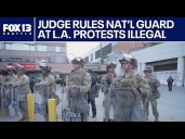 National Guard deployed in L.A. ruled illegal