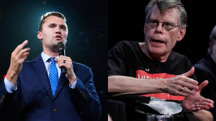 Best-selling author Stephen King faces furious backlash after suggesting Charlie Kirk supported violence against gay people