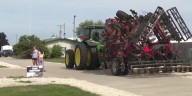 Student drivers learn about safe driving on rural roads