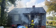 Chesterfield fire displaces family of four