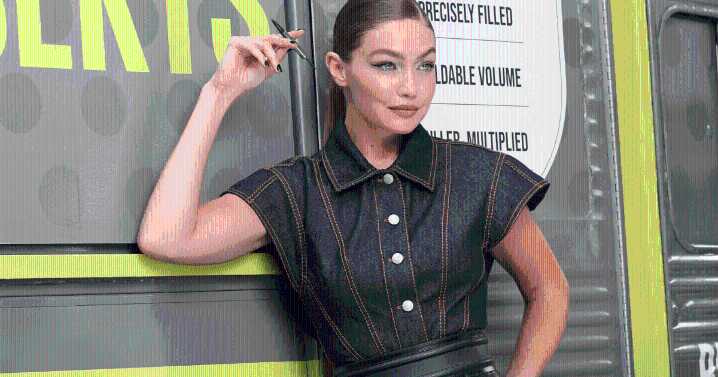Gigi Hadid Channels Her Inner Cowgirl With Bold Denim