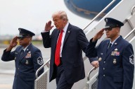 Trump receives mixed reaction at U.S. Open