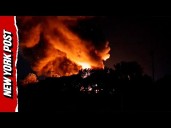 Massive Commercial Fire in Minnesota Collapses Multiple Buildings