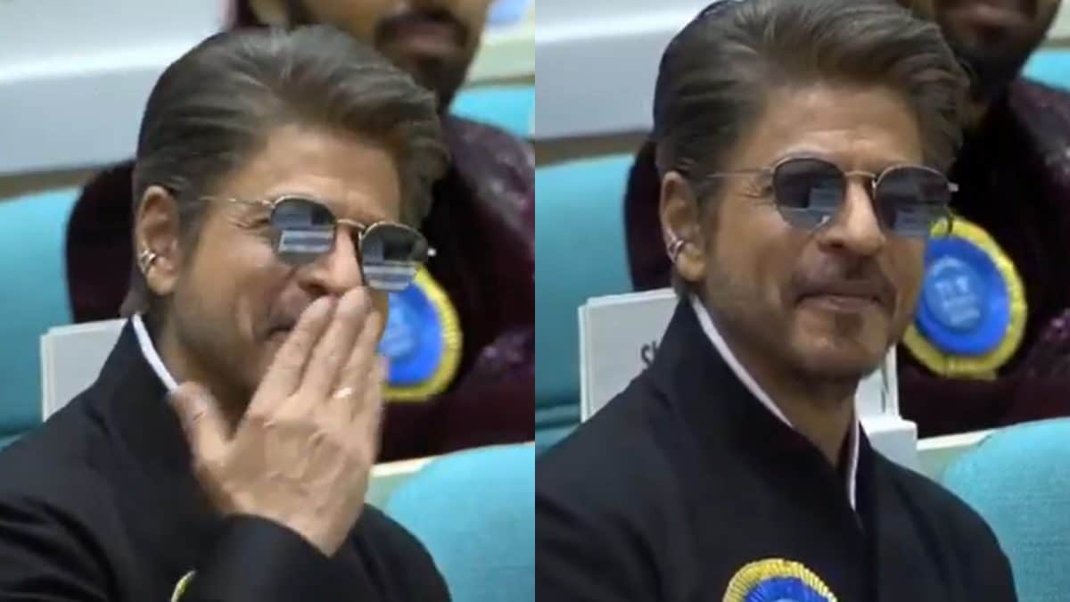 71st National Film Awards: Shah Rukh Khan Blows Kiss After Being Honoured As 'King of Arts'