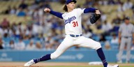 Dodgers take combined no-hitter into 9th in win
