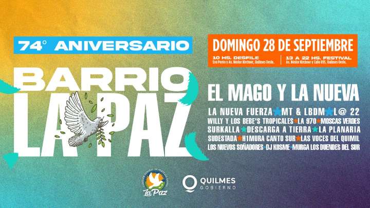 Los 74 años del barrio La Paz