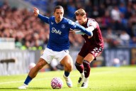 Aston Villa’s search for a win continues with goalless draw at Everton