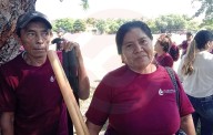 Grupo de Sembrando Vida de la Lima donó 70 palos de rosa