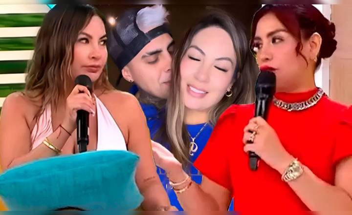 Pamela López encara a Leysi Suárez en vivo por acusarla de mentirle a sus hijos sobre su relación con Paul Michael: "¡Eso es mentira!"