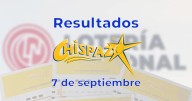 Resultados del Chispazo de hoy 7 de septiembre del 2025. Ve los números ganadores