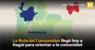 La Ruta del Consumidor llegó hoy a Itagüí para orientar a la comunidad