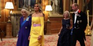 Donald Trump's Daughter, Tiffany, Makes an Appearance at the State Banquet During the UK State Visit