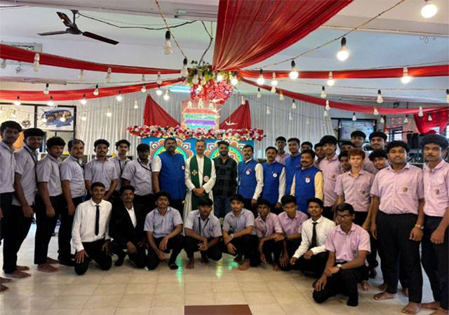 Mangaluru: St Aloysius ITI holds Ayudha Pooja celebration & inauguration of Student Council