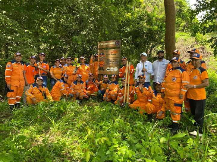 Corpamag y Defensa Civil se unen para restaurar zonas degradadas en la Sierra Nevada de Santa Marta