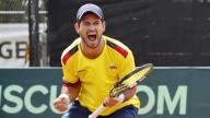 Listos los enfrentamientos y horarios de los colombianos en el cara a cara contra Eslovaquia en la Copa Davis