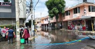 Deja tormenta histórica 8 mil familias afectadas en Neza; 29 cuadras siguen bajo el agua