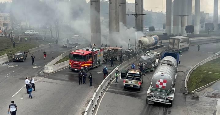 Sube a 19 la cifra de muertos por explosión de pipa en puente de La Concordia