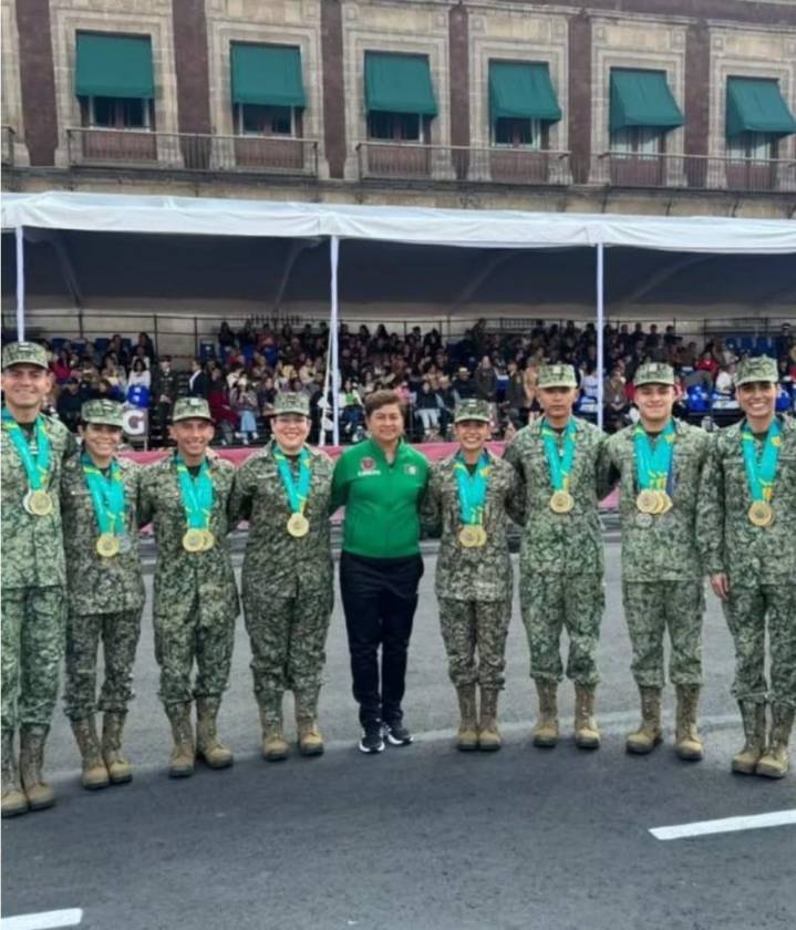 Atletas de alto rendimiento parte de las fuerzas armadas