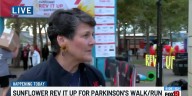 Hundreds of runners, walkers participate in Sunflower Rev it up race for Parkinson's disease
