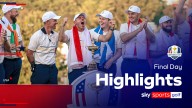 Ryder Cup: Europe hold out to win on dramatic final day! 