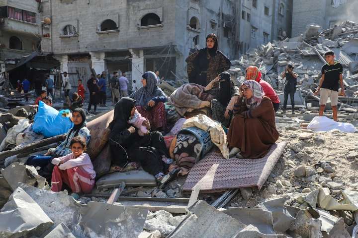 Última hora del conflicto en Oriente Próximo | Más de 50.000 personas se quedan sin refugio en menos de una semana por la ofensiva israelí en Ciudad de Gaza