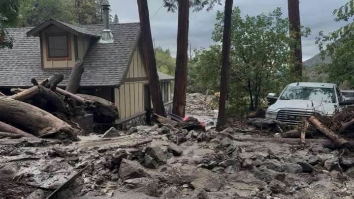 2-year-old drowns after sudden rain causes floods, mudslides in Calif.