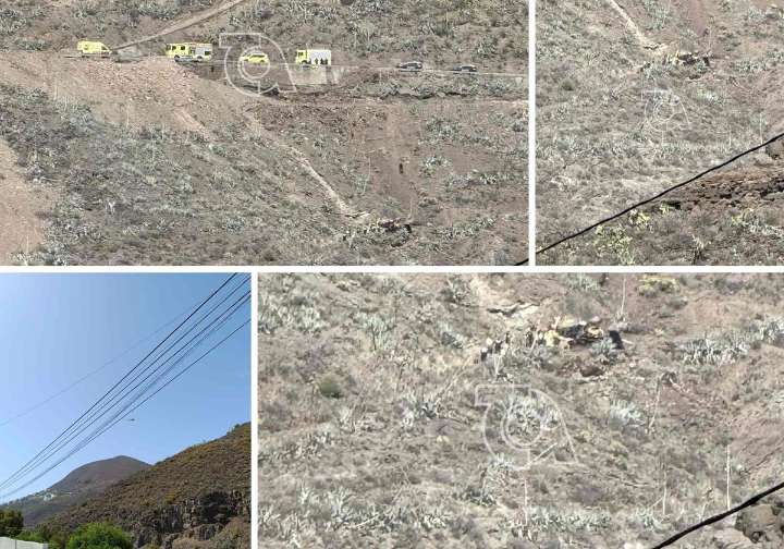 Un operario muere al caer con una excavadora por una ladera en las obras de la carretera Telde