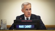 Carney holds press conference in New York