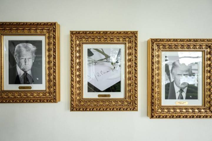 Trump swaps Biden for autopen in new presidential walk of fame